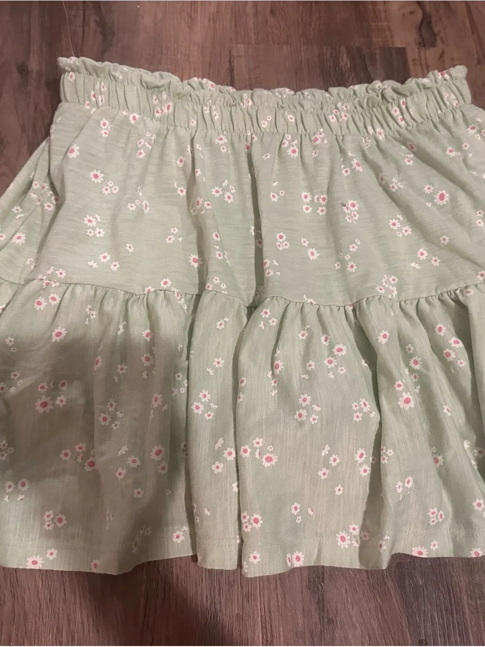 Kids Floral Ruffle two piece set